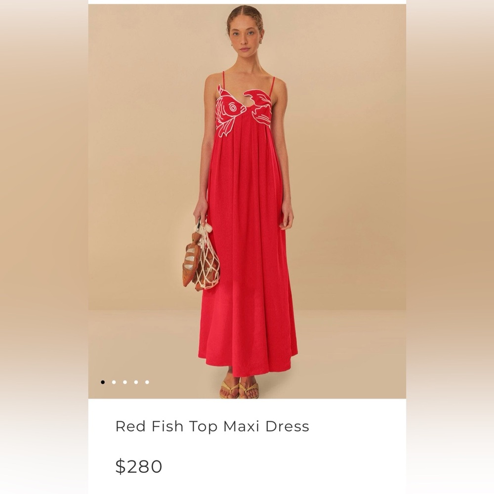 Elegant Red Maxi Dress